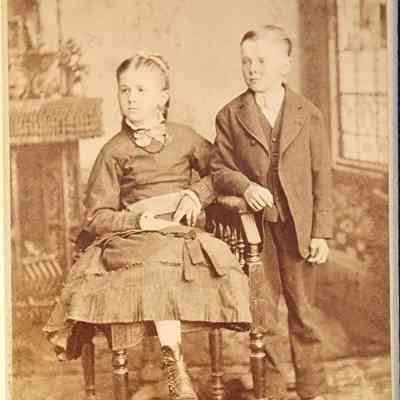 George and Mary Anna Schoettle CDV by Scotford