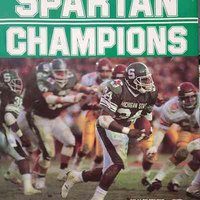 Spartan Champions: Michigan State Football Yearbook by Ebling