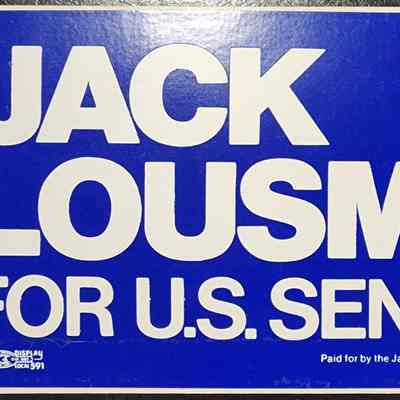 Jack Lousma for U.S. Senate Bumper Sticker