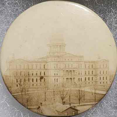 Michigan State Capitol Cello Picture Button
