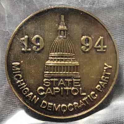 Michigan Democratic Party 1994 Member Pin
