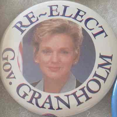Granholm Reelection Button