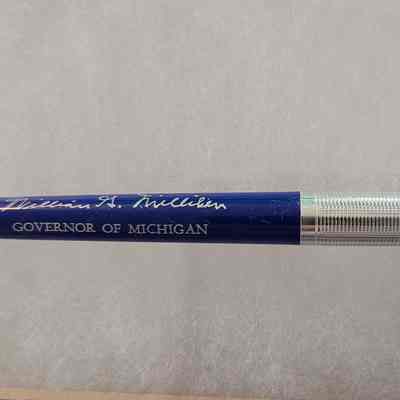 William G. Milliken Governor of Michigan Pen