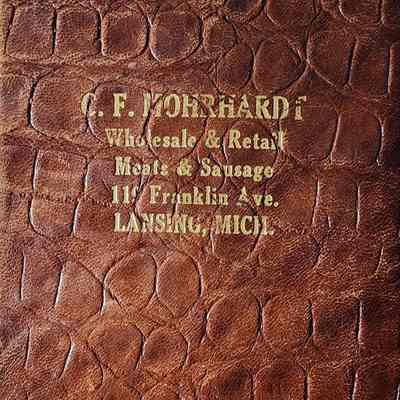 C.F. Mohrhardt Leather Letter Case
