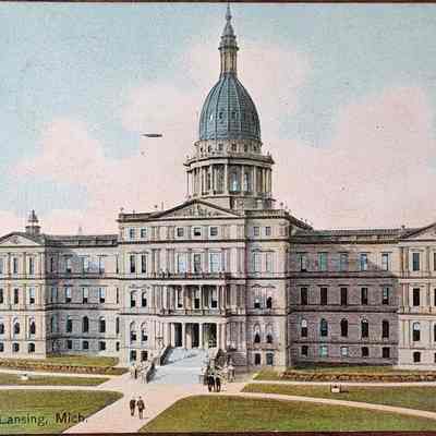 State Capitol, Lansing, Mich. Postcard