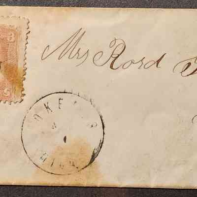 Okemos, Mich., Postal Cover