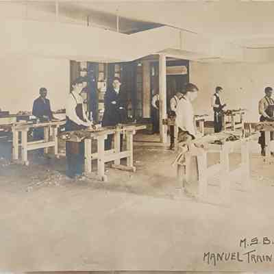 Michigan School for the Blind Manual Training Room RPPC
