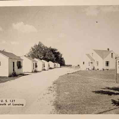 Top-Hat Cabins Postcard