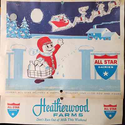 Heatherwood Farms 1969 Wall Calendar