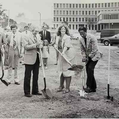 Ottawa Building Ground Breaking, 1979, Photo by Brenner