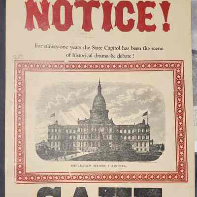 Save the Capitol Broadside