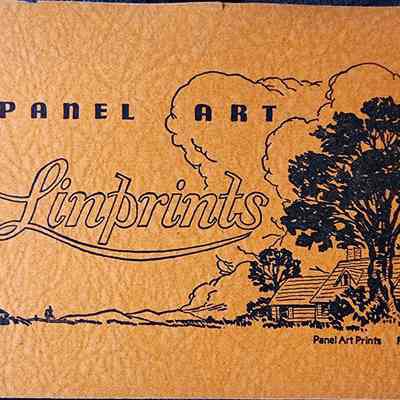 Linprints Snapshot Folder of Brick Cottage