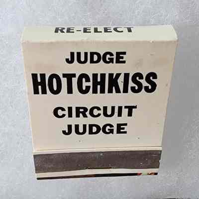 Judge Hotchkiss Circuit Court Matchbook