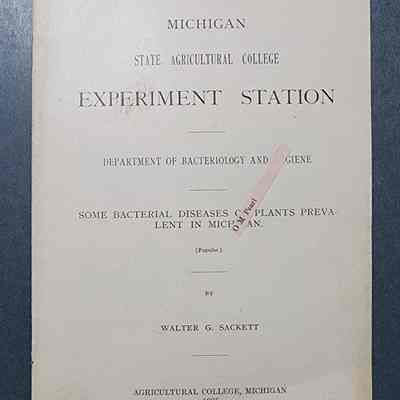 MAC Experiment Station Bulletin, 1905