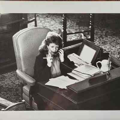 Sen. Debbie Stabenow on Senate Floor Photo
