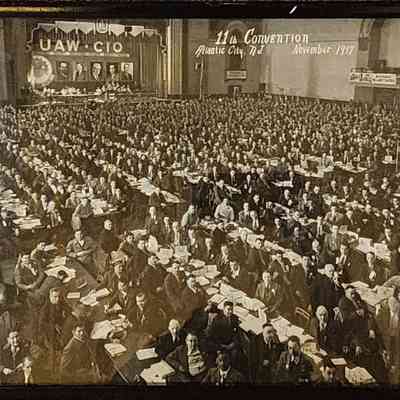 Eleventh Convention UAW-CIO, Atlantic City, NJ, November 1947, Photograph