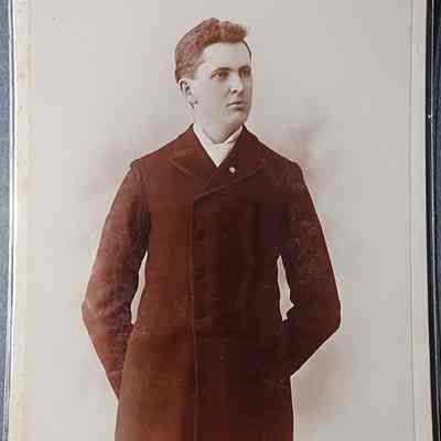 Arthur T. Benson Cabinet Card by Curtiss