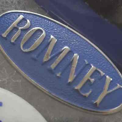 Romney Enamel Pin