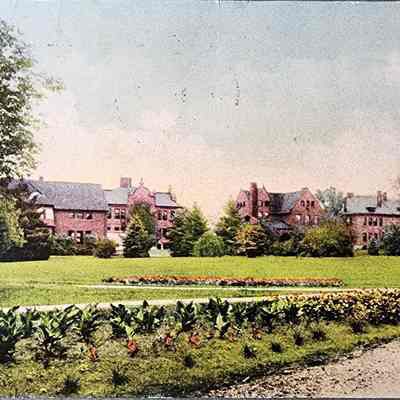 Laboratory Row, MAC, Postcard