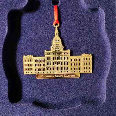 Michigan State Capitol Ornament
