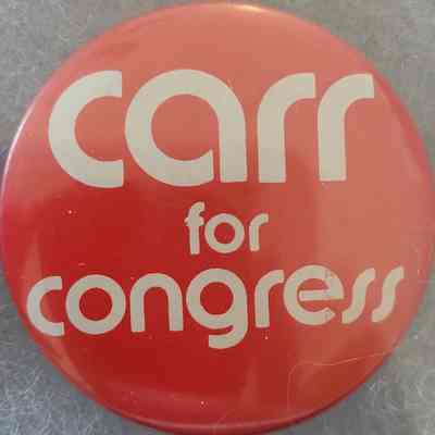 Carr for Congress Button