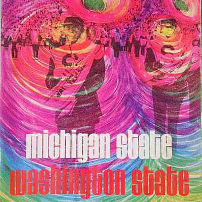 Michigan State Band Day 1970 Program vs. Washington State