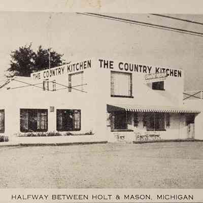 The Country Kitchen, Halfway Between Holt & Mason, Michigan, Postcard