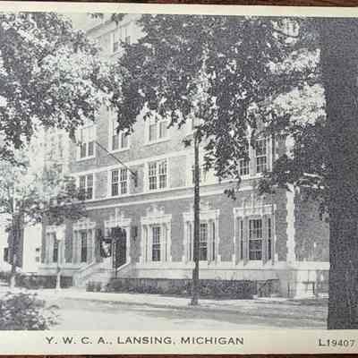 Y.W.C.A., Lansing, Michigan Postcard