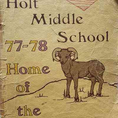Holt Middle School Yearbook, 1977-78