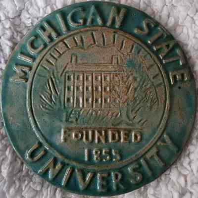 Michigan State University Pewabic Tile