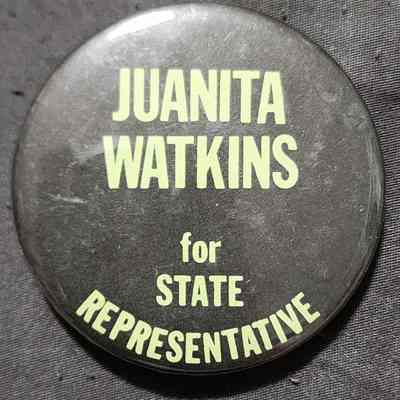 Juanita Watkins for State Representative Button