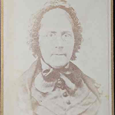 Portrait of a Woman CDV by Heath