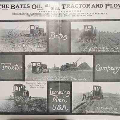 Bates Tractor Company, Lansing, Mich. Advertising Booklet