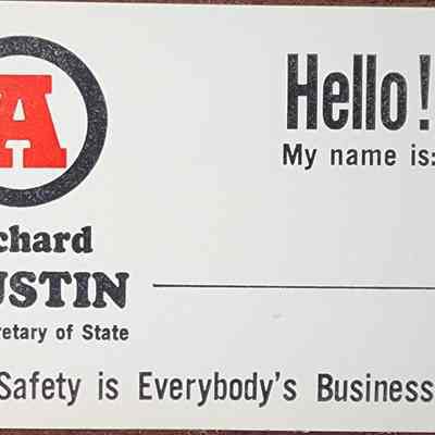 Richard H. Austin Nametag