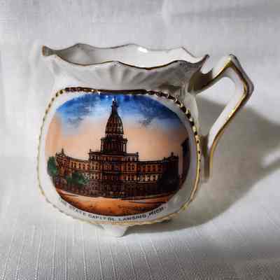 State Capitol Porcelain Souvenir Cup
