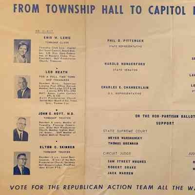 Delhi Township Local Coattail Political Flier