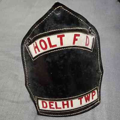 Holt Delhi Twp FD Uniform Had Badge
