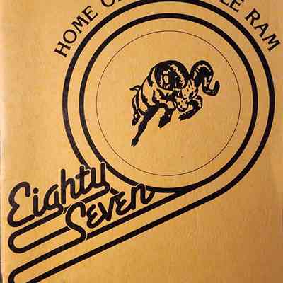 Hope Middle School Yearbook, 1987