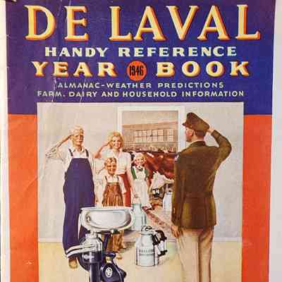 DeLaval Cream Separator Repair Co., Lansing, Mich., Advertising Reference 1946 Year Book