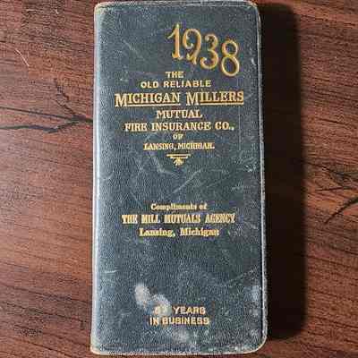 Michigan Miller's 1938 Datebook