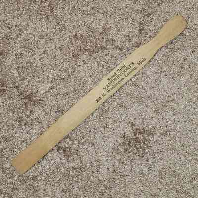 VanderVoort's Advertising Paint Stick