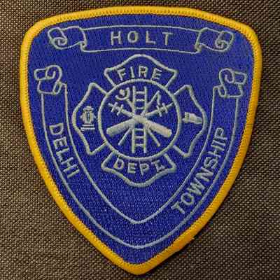 Holt Delhi Township Fire Department Patch