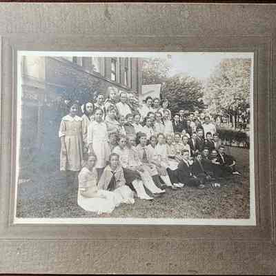 Townsend School, Seventh Grade, Card Photo