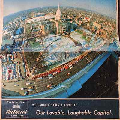 Our Lovabke, Laughable Capitol, Detroit News Pictorial