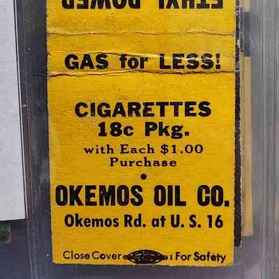 Okemos Oil Co., Okemos, MI Matchbook
