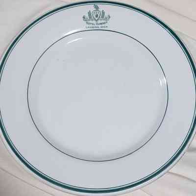 Hotel Downey, Lansing, Mich., Plate
