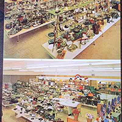 A. Dean Watkins Advertising Postcard