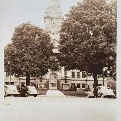 Courthouse, Mason, Mich. RPPC