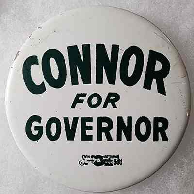 Connor for Governor Button