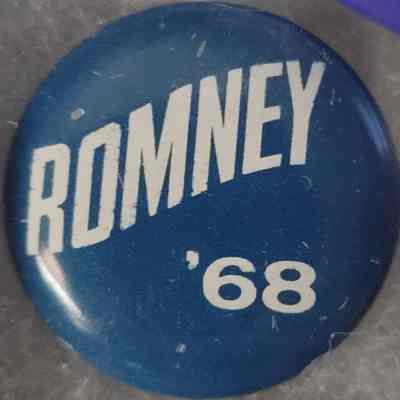 Romney '68 Button